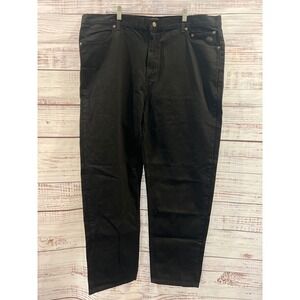 Harley-Davidson Mens Relaxed Leg Black Denim Jeans 44x32 99021N Biker Pants